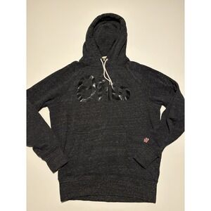 Men's Homage Ohio Script Hoodie Gray With Drawstrings SZ Small